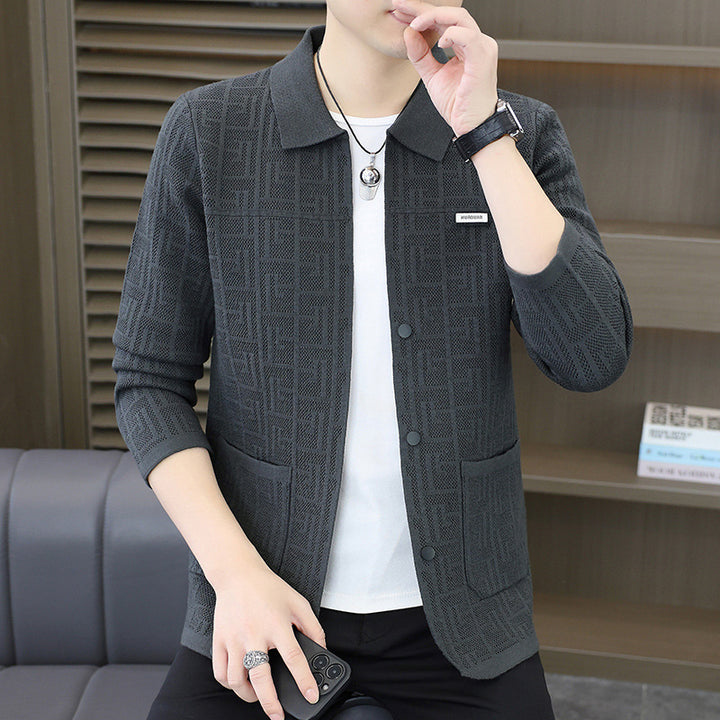 Trendy knit jacket for men Lune London