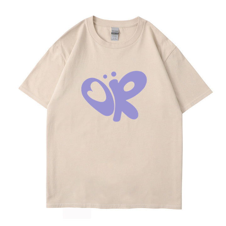 Women's casual T-shirt with unique graphic print Lune London