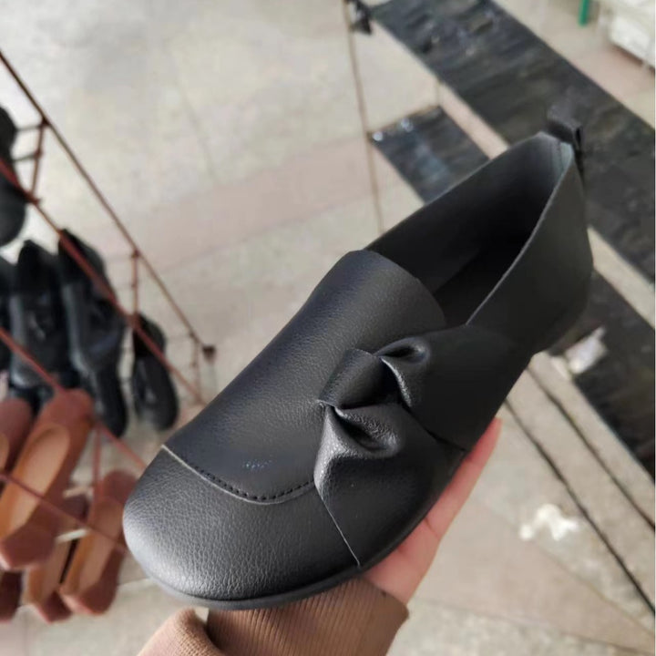 Women Chic Slippers with Bow Detail Lune London