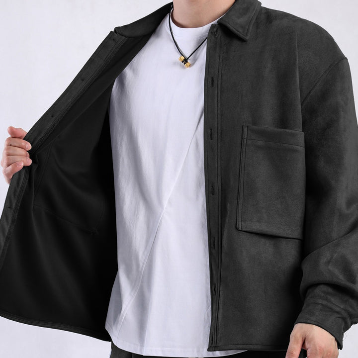 Casual layered jacket for ladies with practical pockets and modern collar Lune London