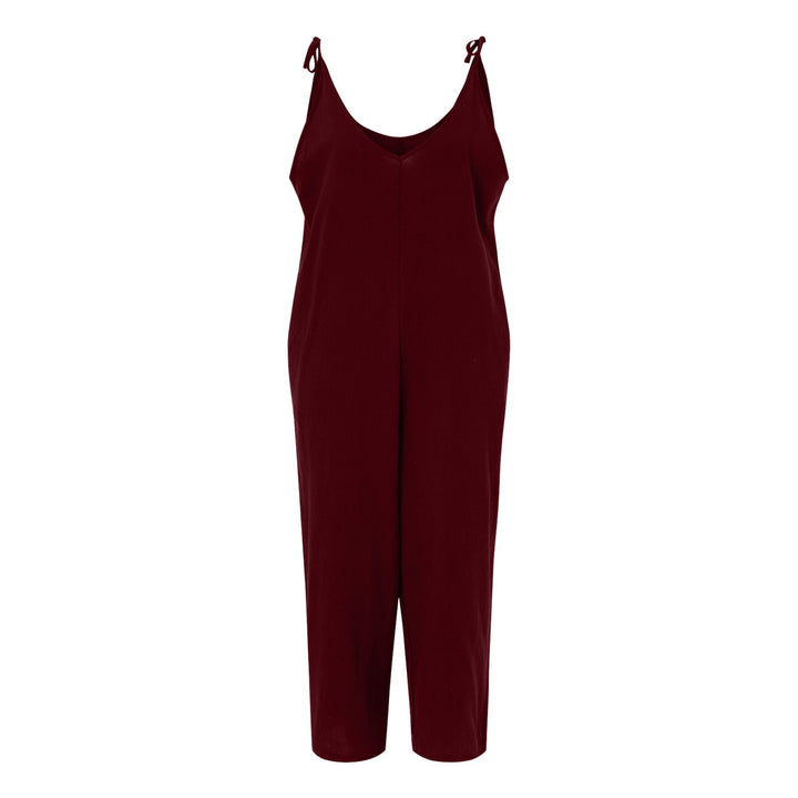 Ladies Leisure Spaghetti Strap Overall Lune London