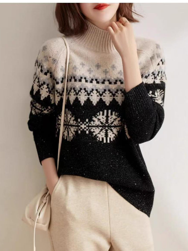 Lune London | Warmer Knit Women's Sweater with Collar