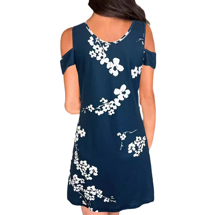 Women Mini Dress Floral Off-Shoulder Lune London