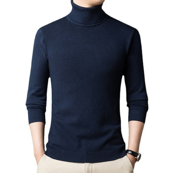 Lune London | Men's fitted sweater with turtleneck