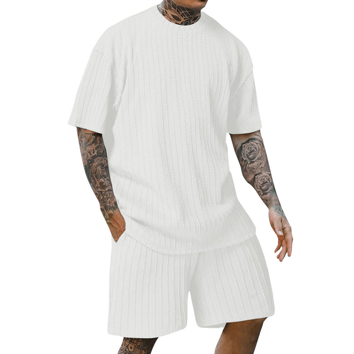 Modern leisure set for men with structured design Lune London
