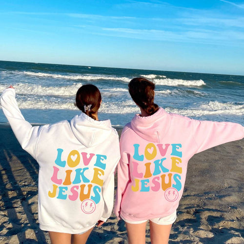 Women's Oversized Hoodie with Colorful Print Chic & Stil