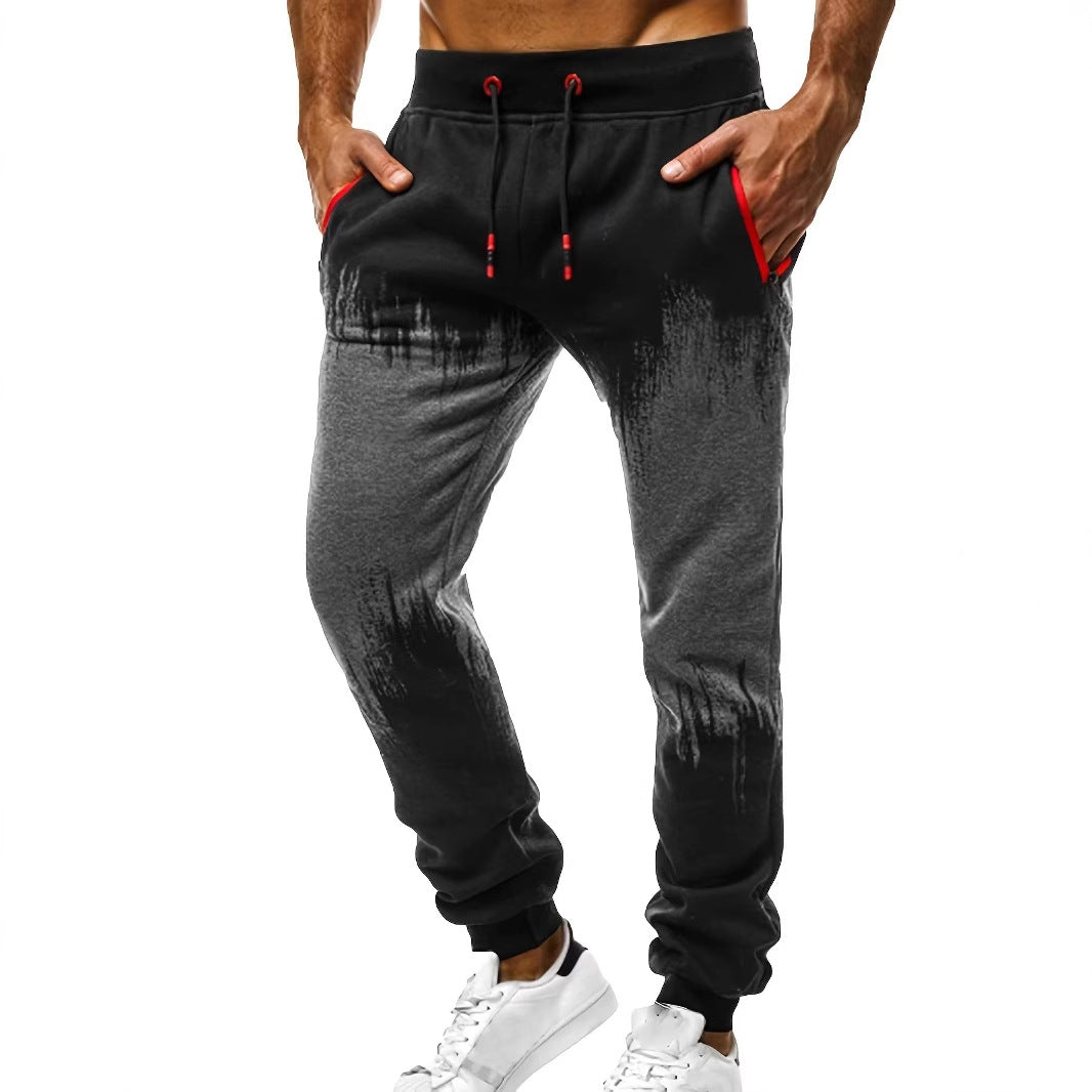 Men's sporty joggers with modern color gradient effects Lune London