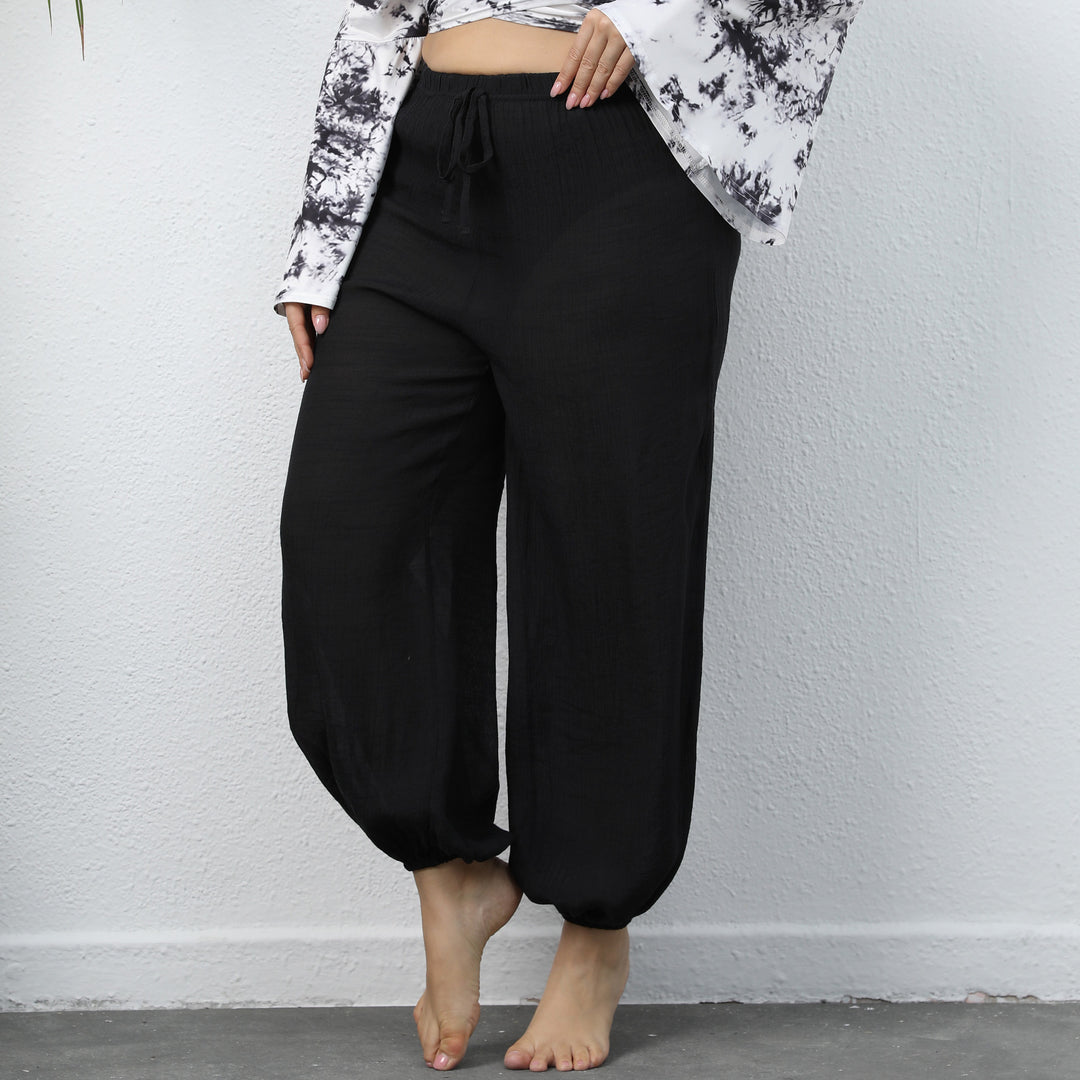 Ladies Lightweight Elastic Jogging Pants Lune London