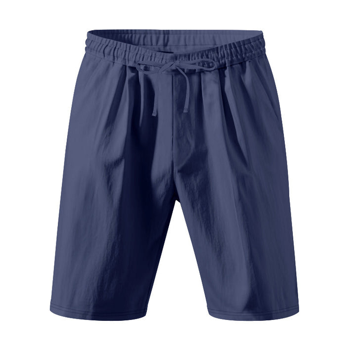 Leisure shorts for men in lightweight and breathable material with an elastic waist Lune London