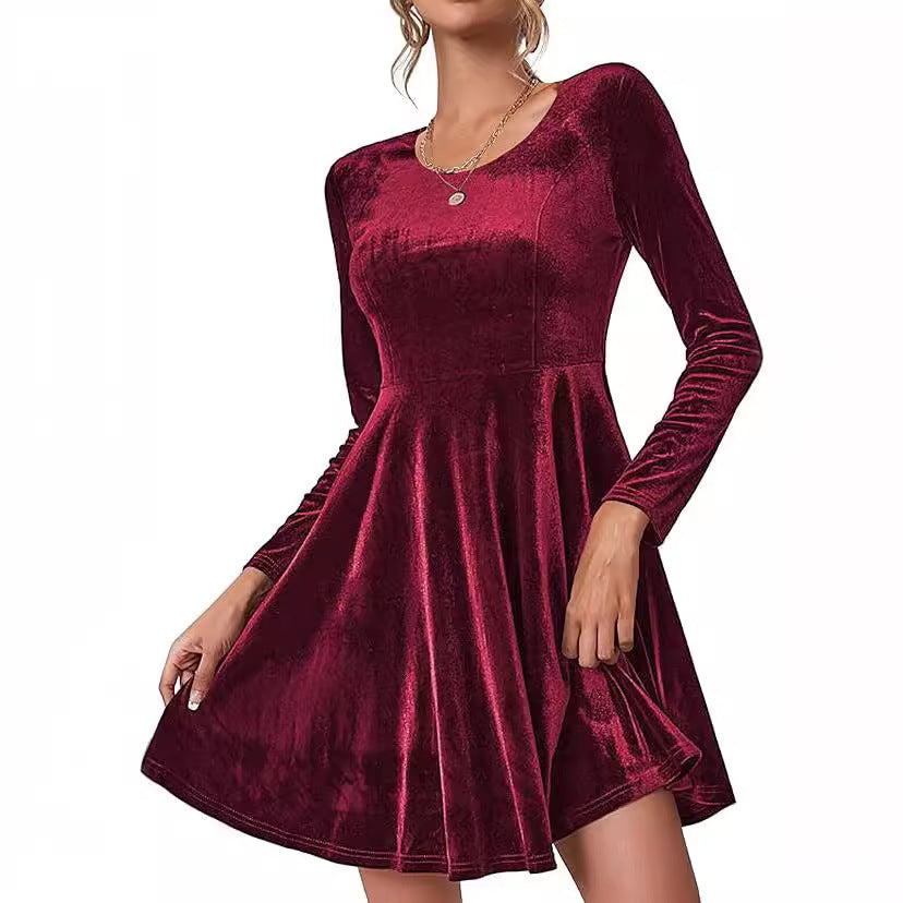 Women Velvet Dress Lune London