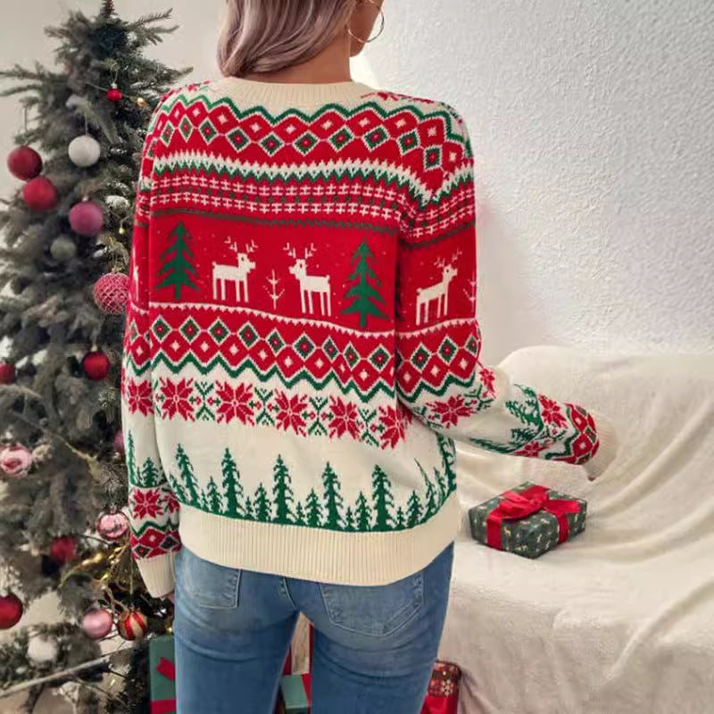 Ladies Christmas Sweater Lune London
