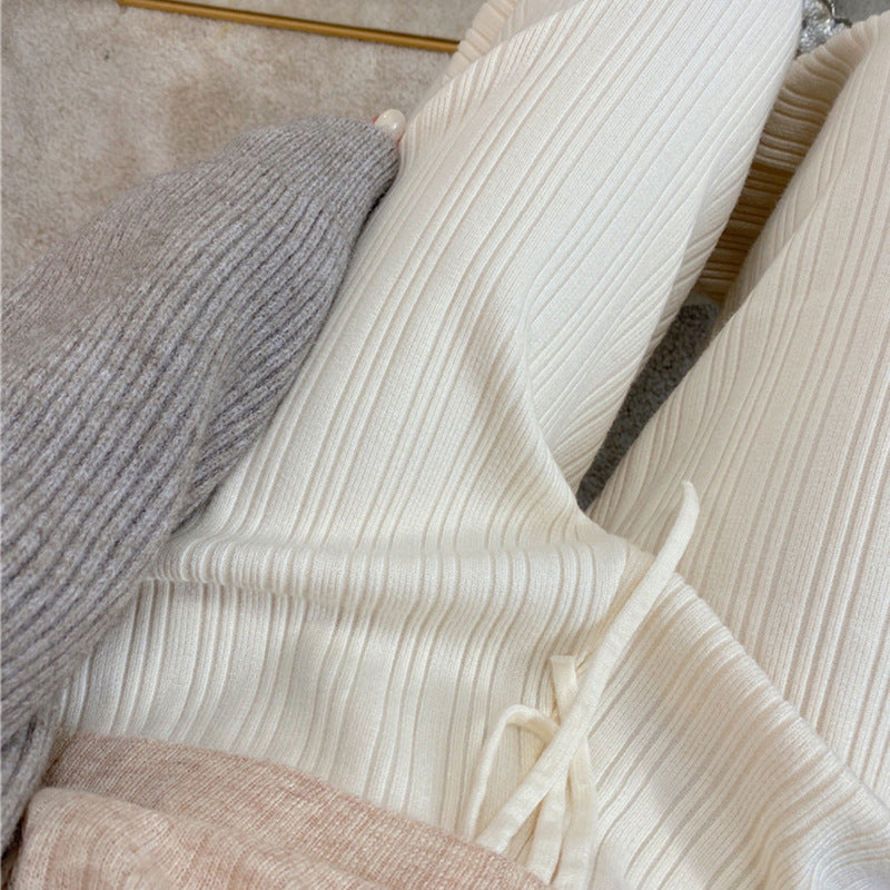 Pantalons en maille lâche pour femmes Chic & Stil