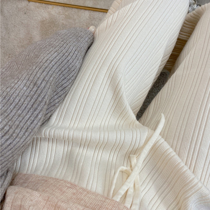 Pantalons en maille lâche pour femmes Chic & Stil