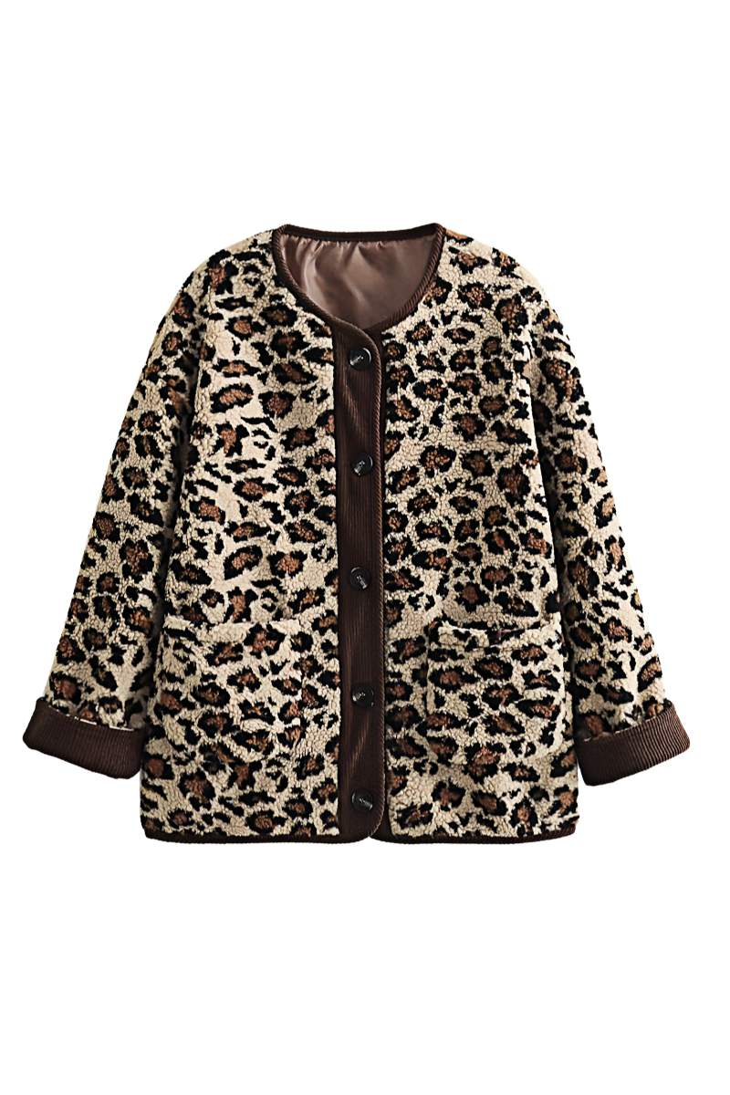 Lune London | Casual Cardigan Animal Print Comfortable and Stylish