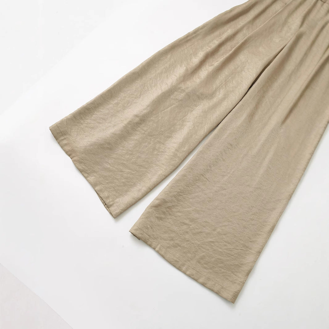 Culottes larges pour femmes avec ceinture à la mode Chic & Stil