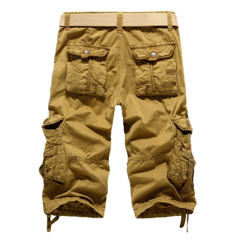 Men's Cargo Shorts with Multiple Pockets Lune London