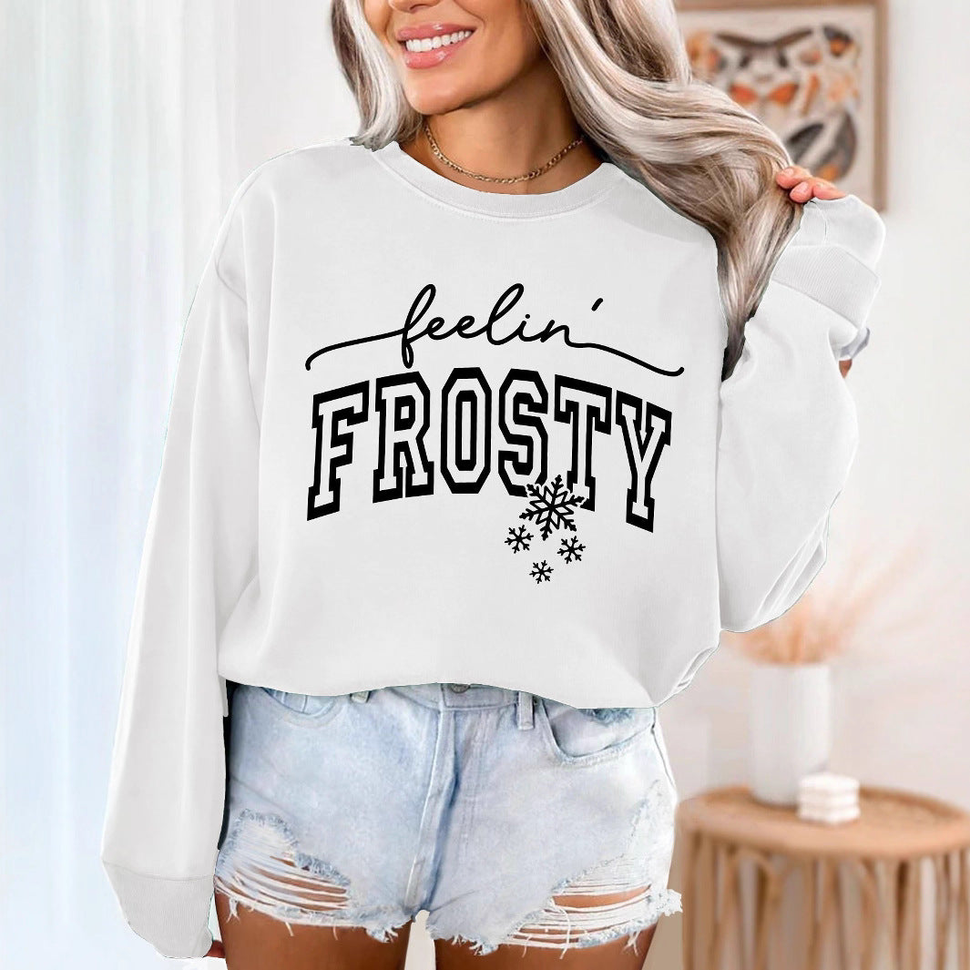 Sweat à capuche pour femmes avec impression graphique Chic & Stil