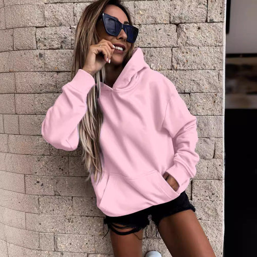 Women's Hoodie with Soft Fleece Lining and Casual Fit Lune London