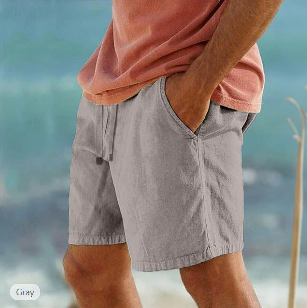 Shorts de bain pratiques pour hommes avec taille élastique et poches latérales Lune London