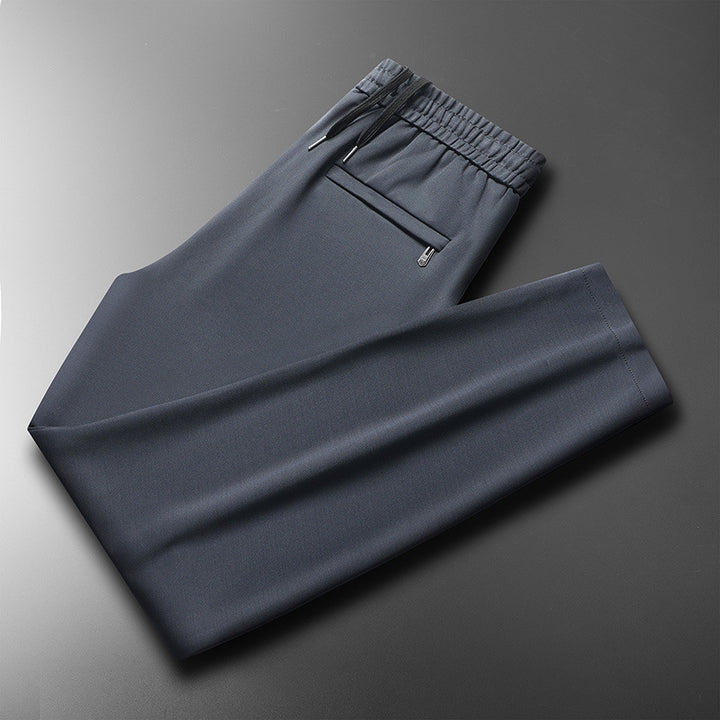 Versatile men's sports pants with elastic waistband and functional pockets Lune London