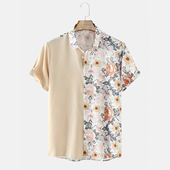 Men's Short Sleeve Floral Shirt Lune London