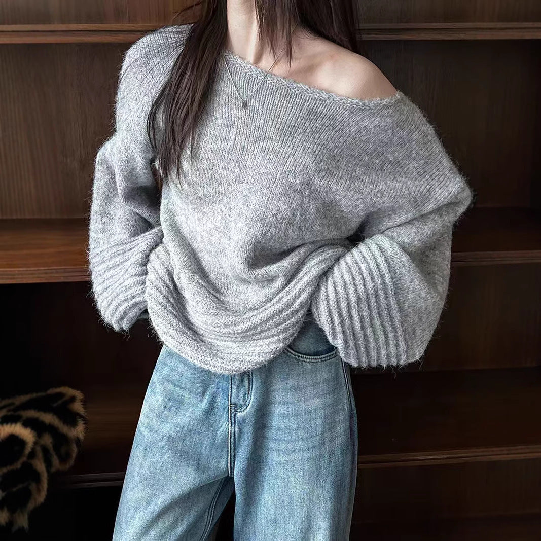 Oversized knitted sweater for women Lune London