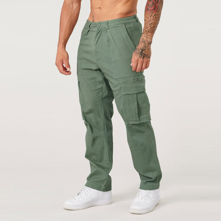 Men's cargo pants with functional pockets and comfortable fit Lune London