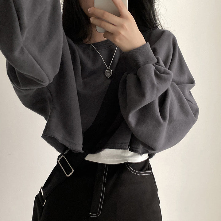 Women's Cropped Sweatshirt Lune London