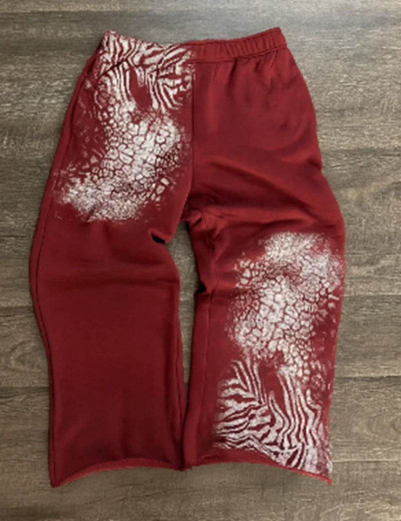 Pantalons de loisirs pour femmes avec motif animal créatif Chic & Stil