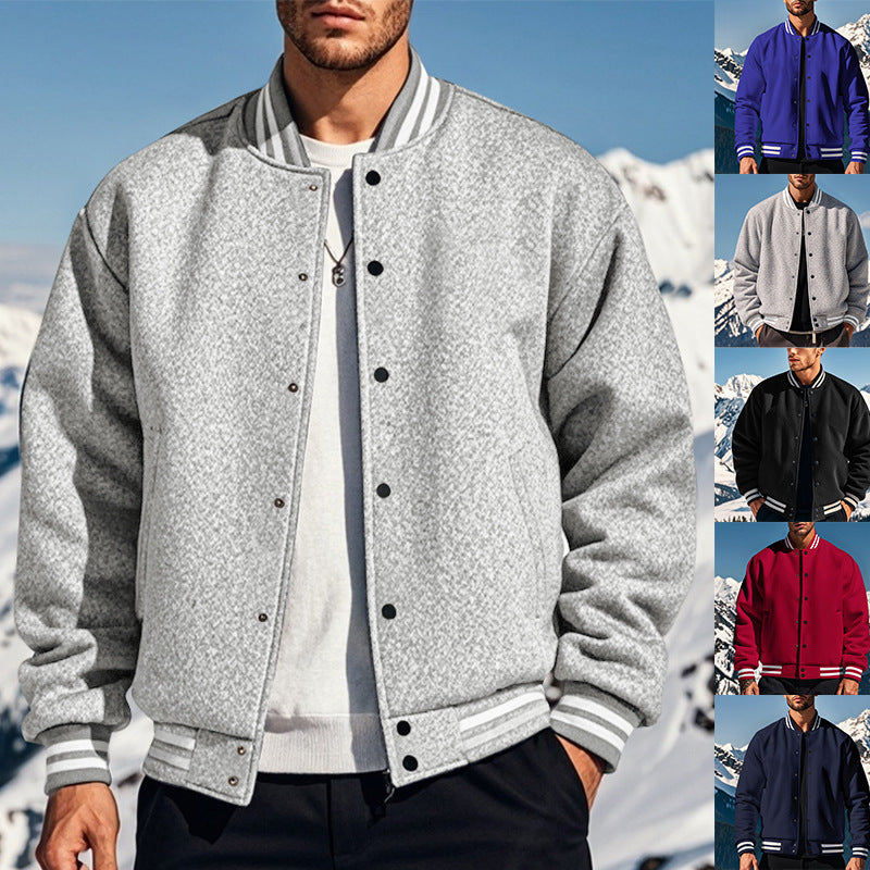 Sporty bomber jacket for men with contrasting edges Lune London