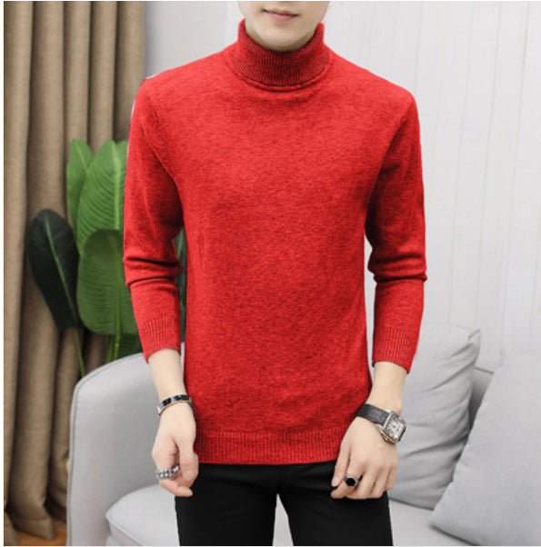 High-quality cotton turtleneck sweater for men Lune London