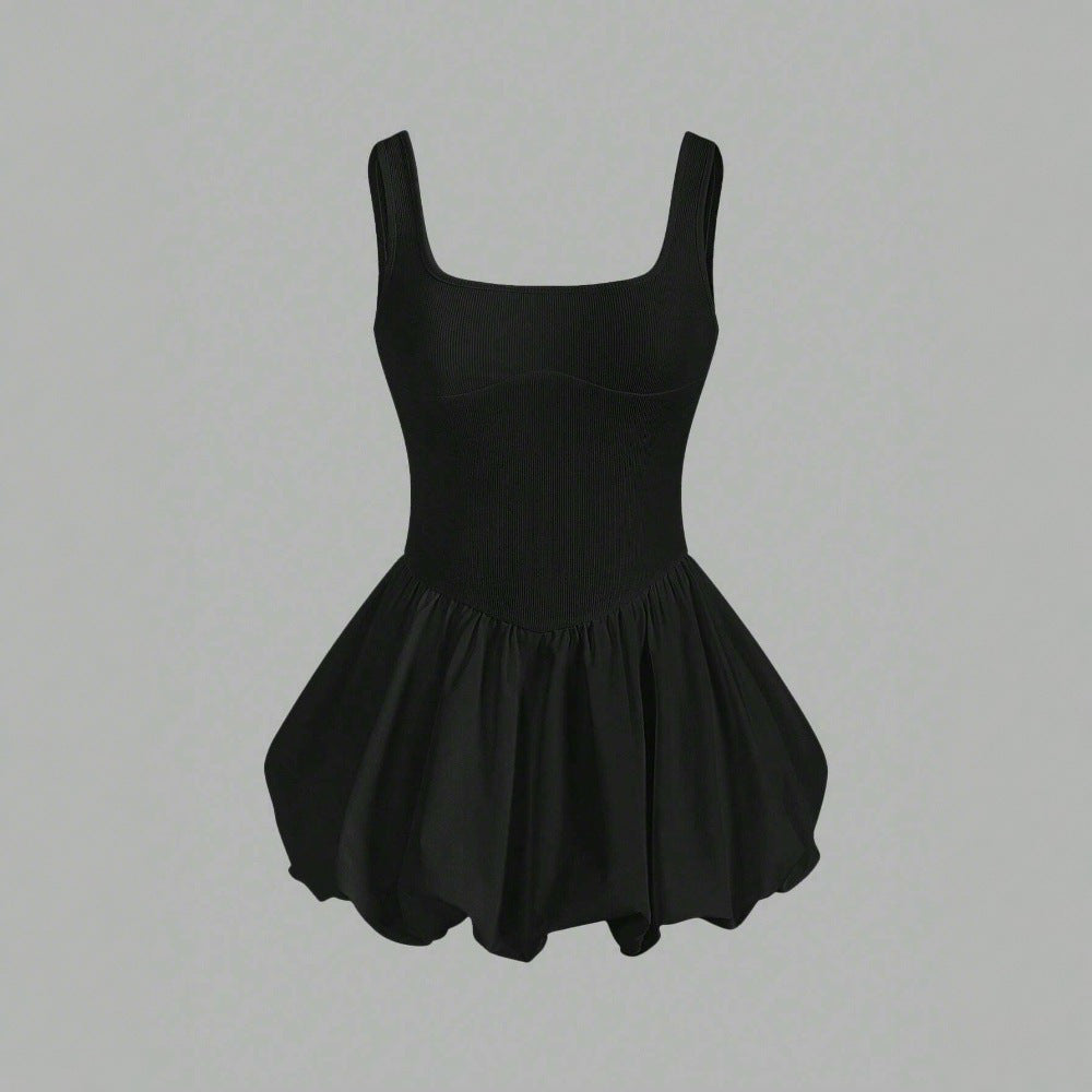 Robe Mini Sportive Femme avec Poches et Jupe Élastique Chic & Stil