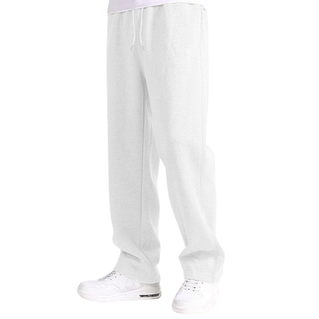 Comfortable men's jogger pants with elastic waistband and side pockets Lune London