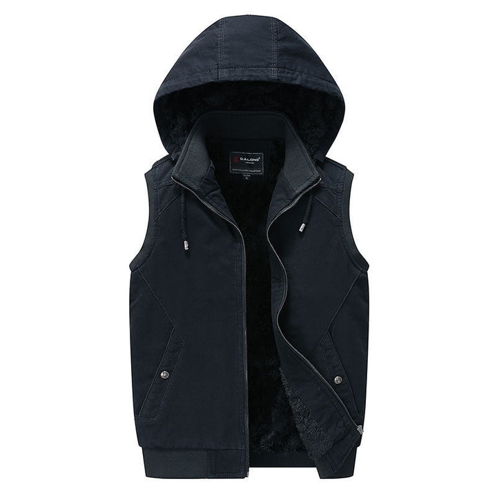 Men's down jacket with hood and soft lining Lune London