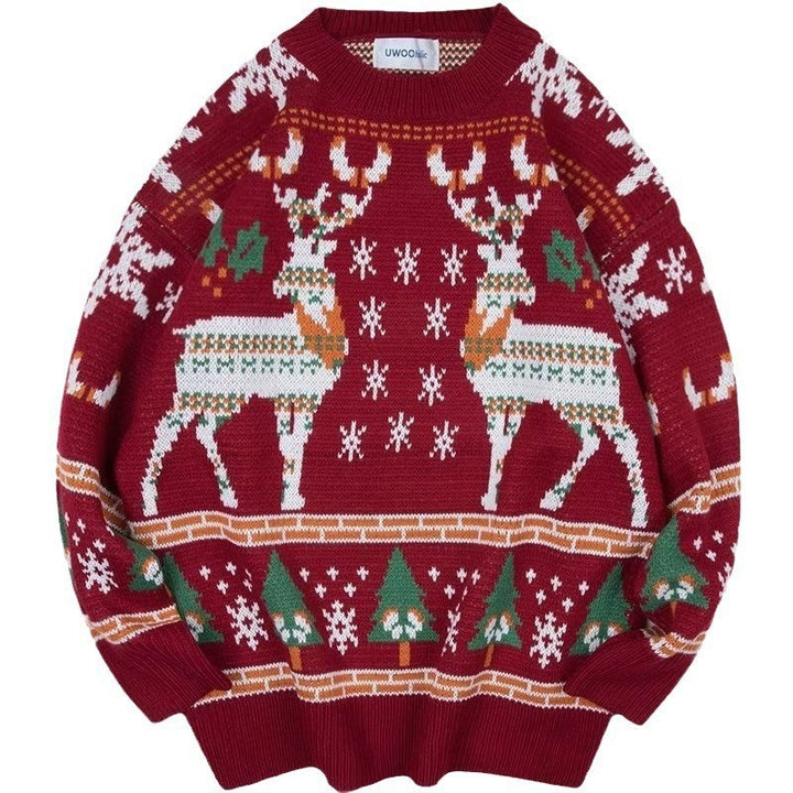Chic Christmas sweater for ladies with Christmas patterns Lune London