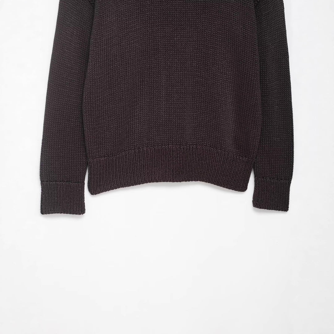 Casual sweater for women with oversized fit and textured pattern Lune London