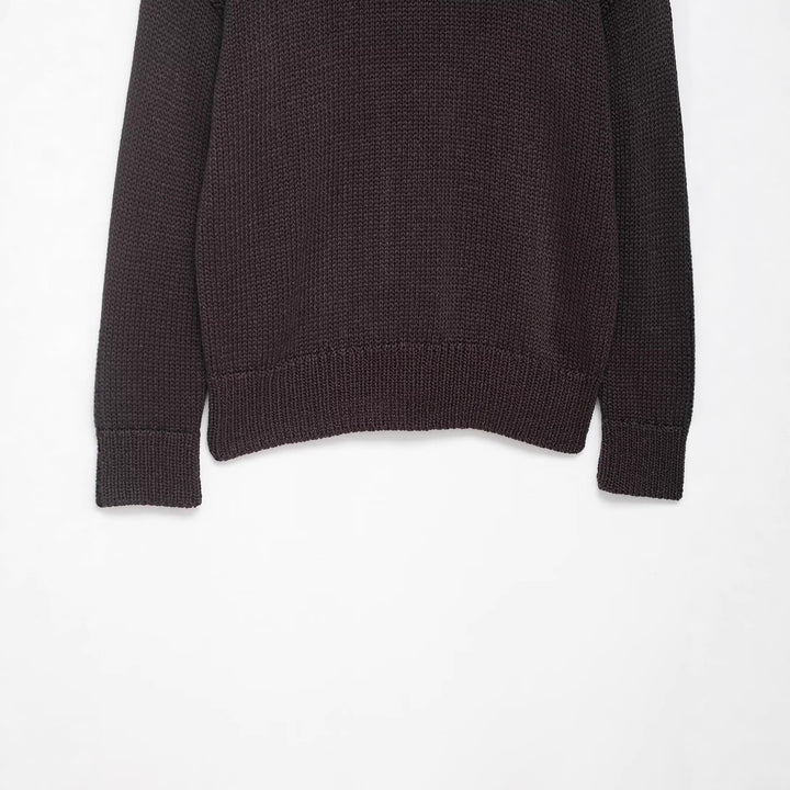 Casual sweater for women with oversized fit and textured pattern Lune London
