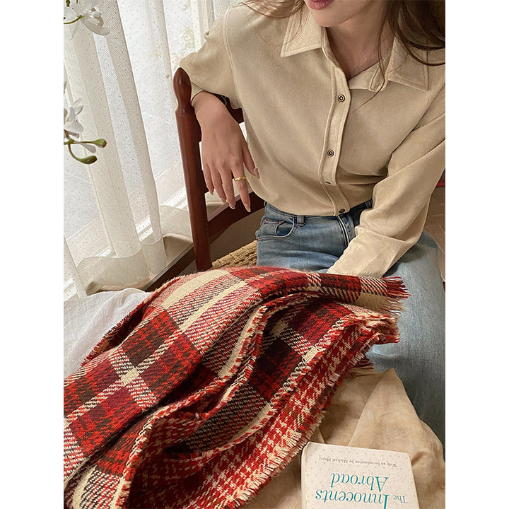 Women's casual blouse with fine buttons Chic & Stil
