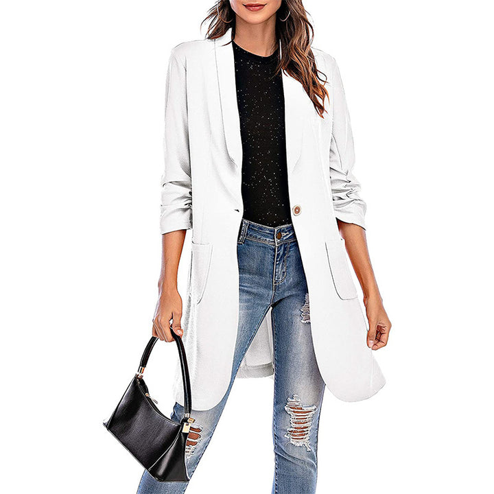 Stretch blazer for women with a modern fit and Lune London pockets
