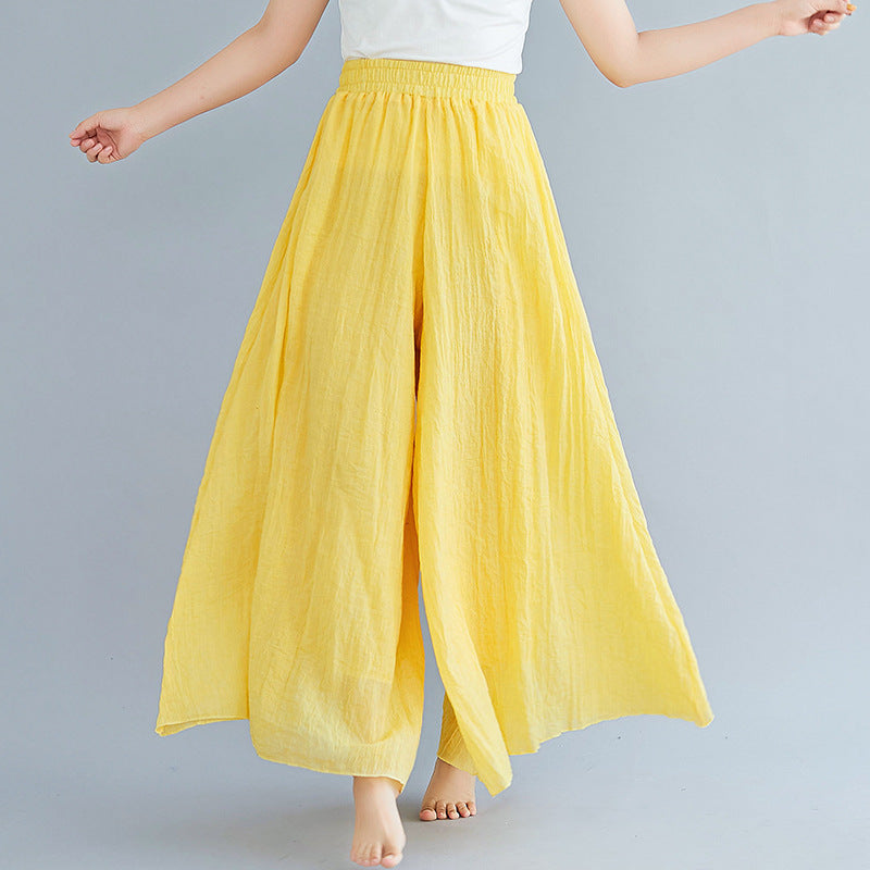 Women Wide Light Chic Pants