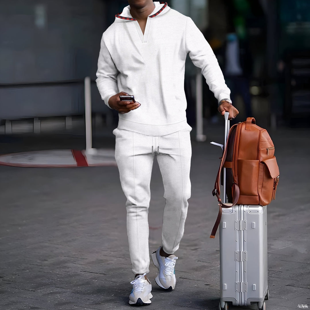 Men's Sports Tracksuit Set with Breathable and Ergonomic Fit Lune London