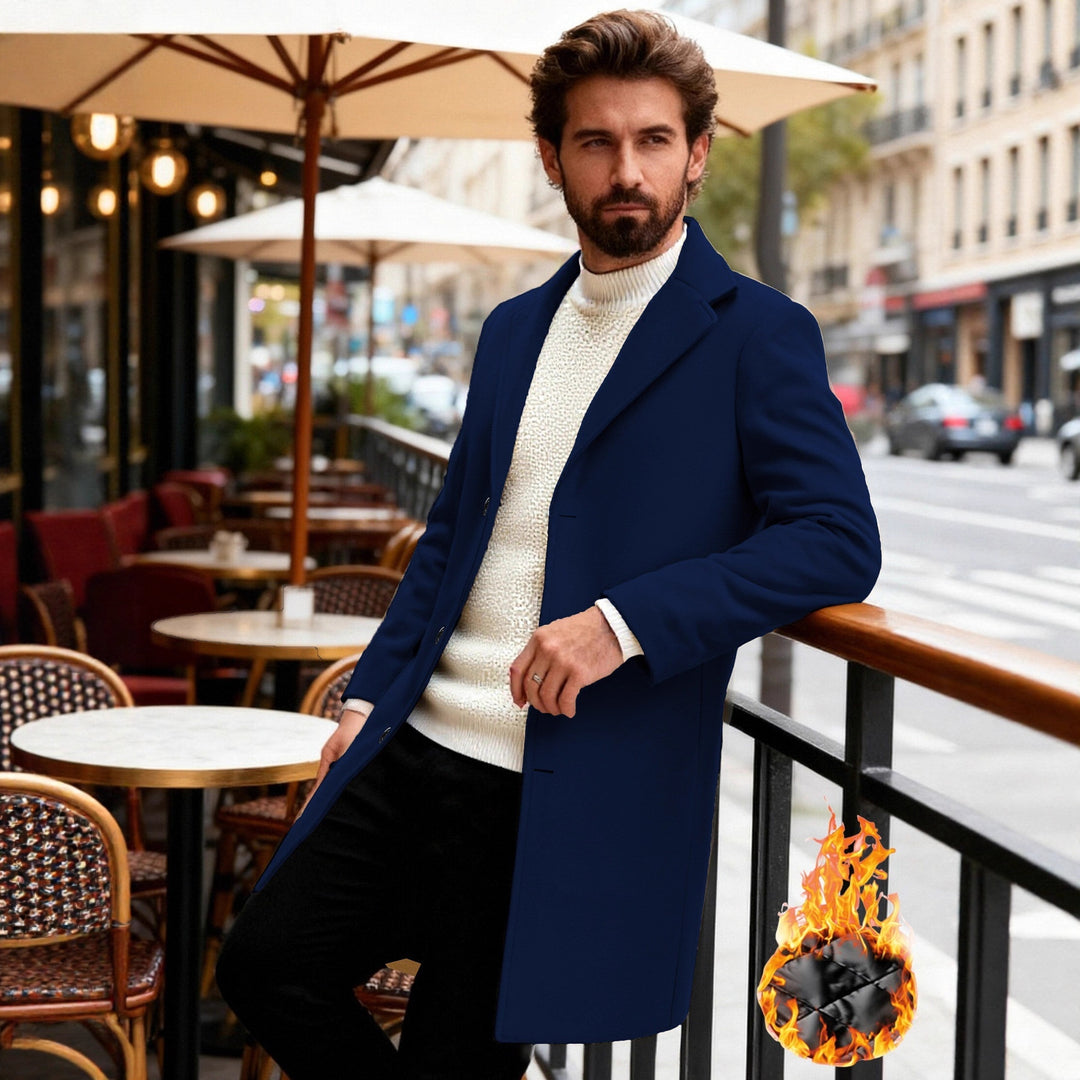 Elegant and classic men's transition jacket Lune London