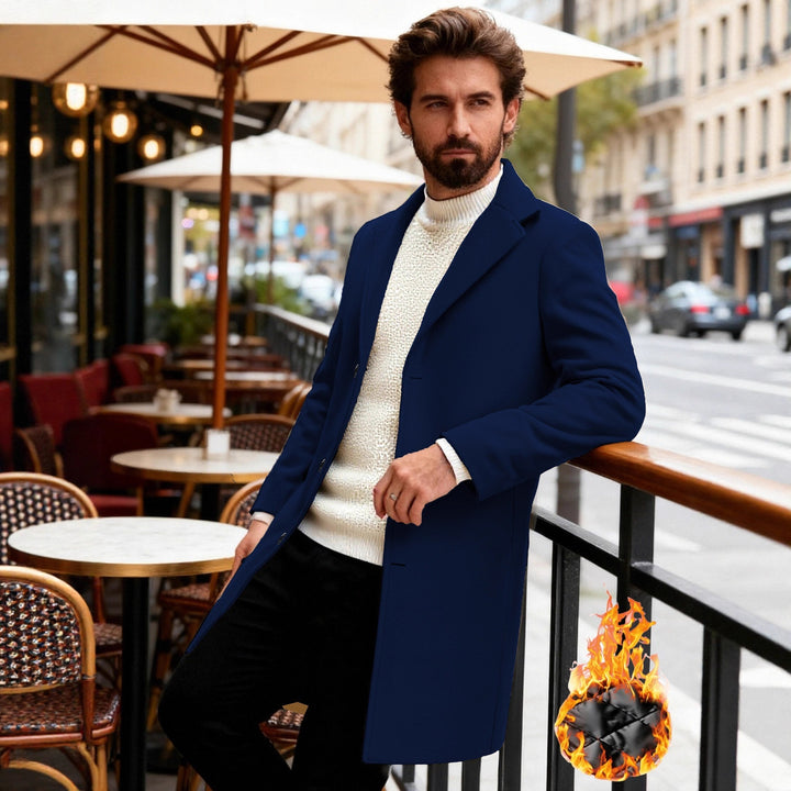 Elegant and classic men's transition jacket Lune London