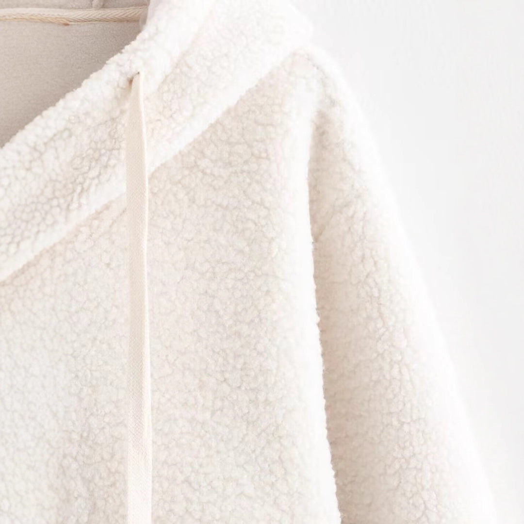 Veste en polaire douillette pour femmes avec col montant Chic & Stil