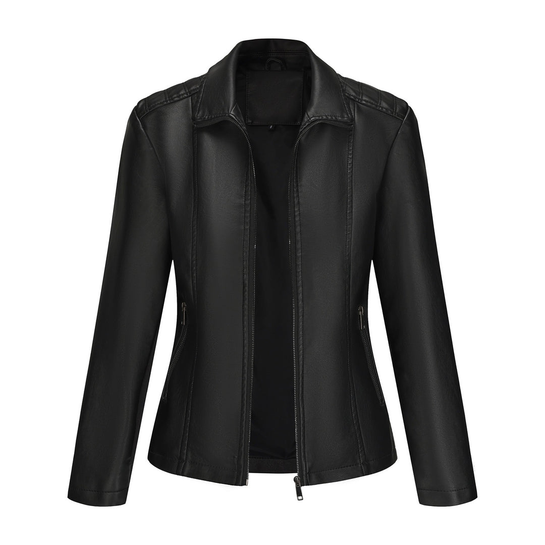 Ladies Lune London Faux Leather Jacket