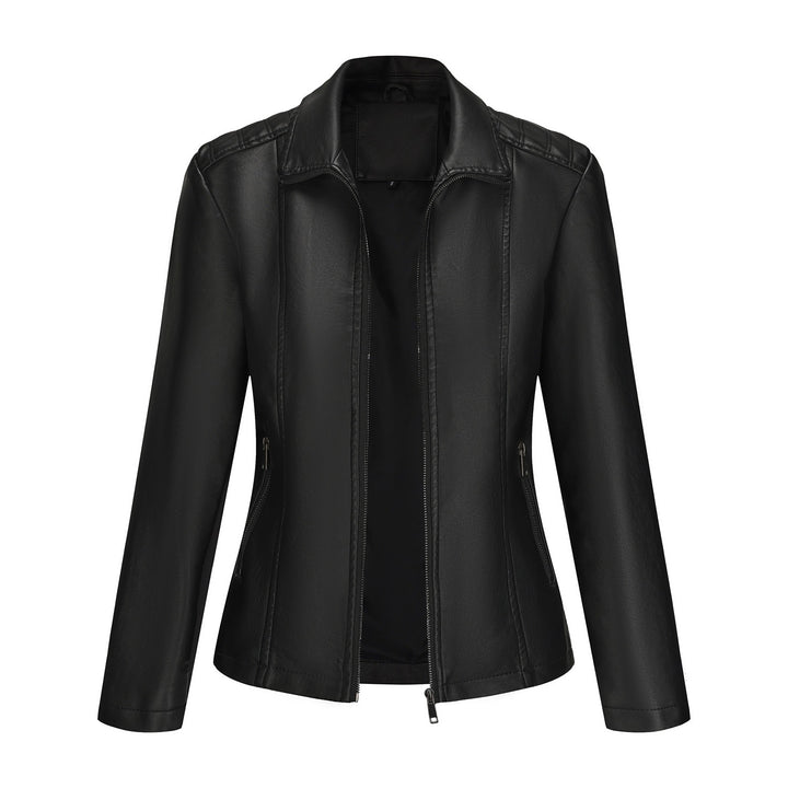 Ladies Lune London Faux Leather Jacket
