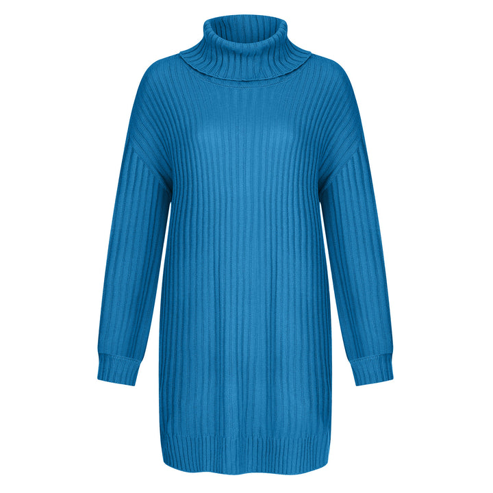 Chunky knit turtleneck sweater for women, relaxed fit Lune London