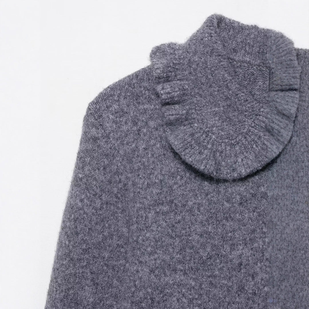 Cardigan féminin espiègle avec volants Chic & Stil