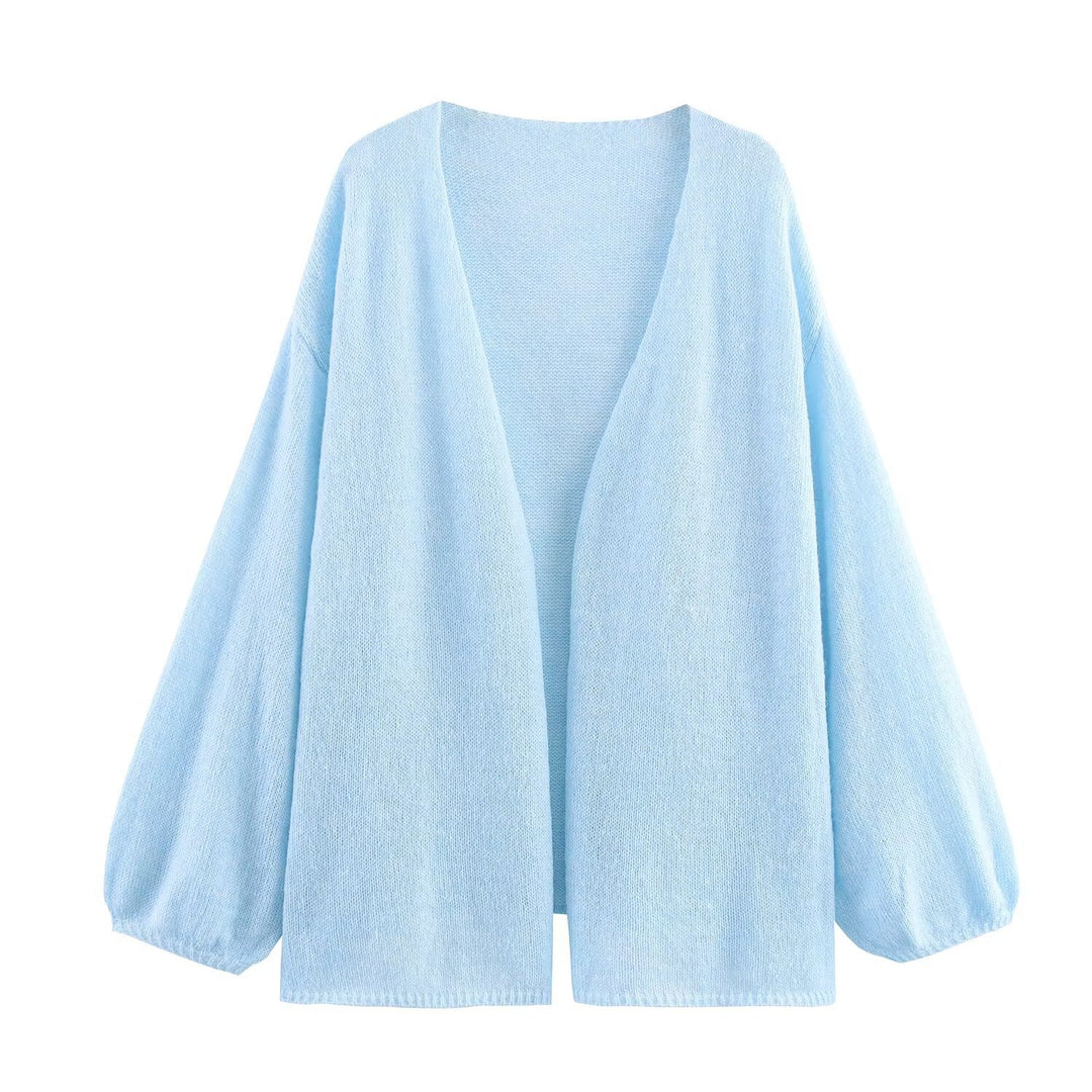 Ladies lightweight knit cardigan with a loose fit Lune London