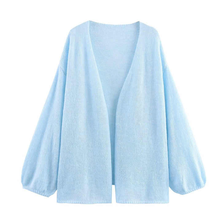 Ladies lightweight knit cardigan with a loose fit Lune London